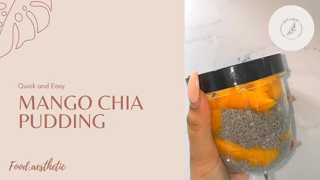 Easy mango chia pudding recipe Easy mango chia pudding recipe