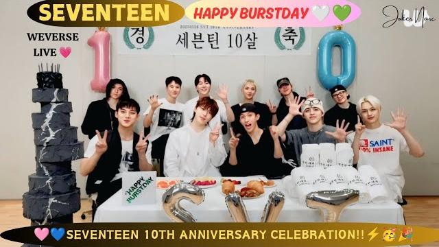 (all sub) seventeen weverse :)happy svt's day(05.26.25)10th year anniversary 세븐틴 10살 #weverse (all sub) seventeen weverse :)happy svt's day(05.26.25)10th year anniversary 세븐틴 10살 #weverse