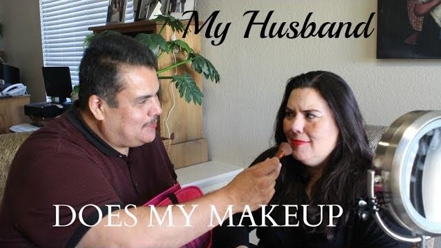 My husband does my makeup challenge My husband does my makeup challenge