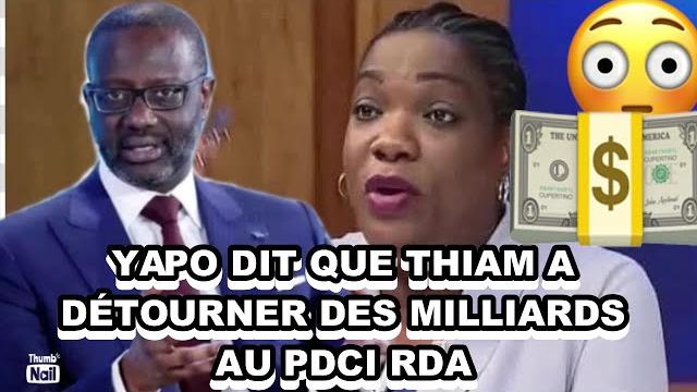 Yako a yapo conférence de presse des cadres du réseau thiamiste suite au propos de valérie yapo Yako a yapo conférence de presse des cadres du réseau thiamiste suite au propos de valérie yapo