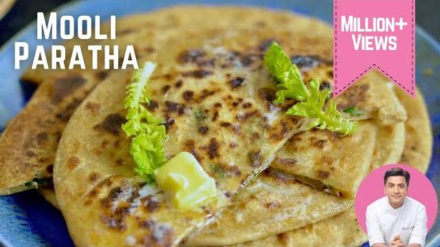 Mooli ka paratha recipe | मूली का पराँठा बनाने का आसान तरीक़ा | kunal kapur punjabi winter recipes Mooli ka paratha recipe | मूली का पराँठा बनाने का आसान तरीक़ा | kunal kapur punjabi winter recipes