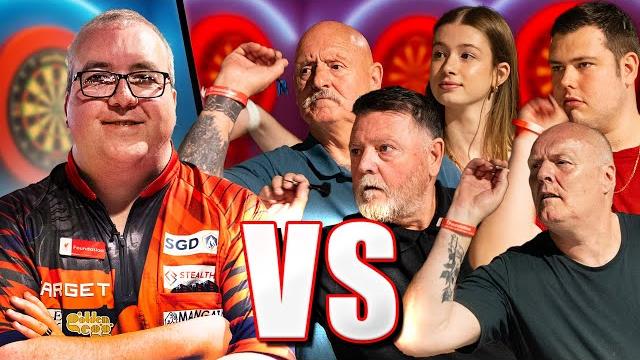 Darts champion vs amateurs! | beat the pro Darts champion vs amateurs! | beat the pro