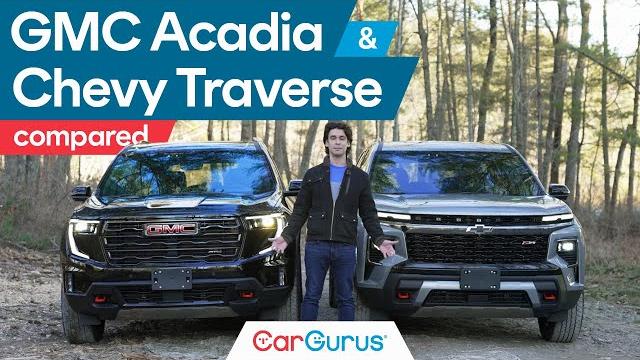 2025 chevy traverse vs 2025 gmc acadia 2025 chevy traverse vs 2025 gmc acadia