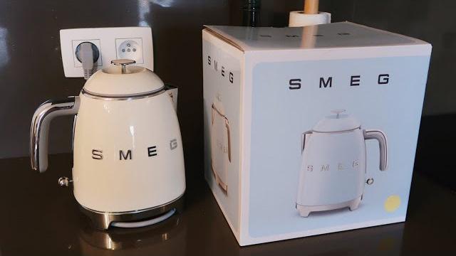 Smeg mini water kettle unboxing & review Smeg mini water kettle unboxing & review