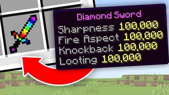 Beating minecraft with level 1,000,000 enchants (funny) Beating minecraft with level 1,000,000 enchants (funny)