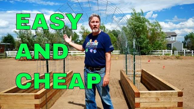 How to build a cattle panel garden arch trellis How to build a cattle panel garden arch trellis