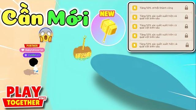 Play together | mình đã mua cần câu búa vàng nâng cấp thành công chỉ số cá bóng 7 sự kiện Play together | mình đã mua cần câu búa vàng nâng cấp thành công chỉ số cá bóng 7 sự kiện