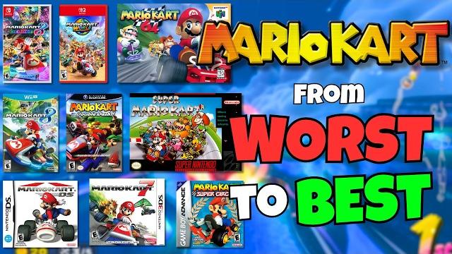 Ranking every mario kart game from worst to best! Ranking every mario kart game from worst to best!