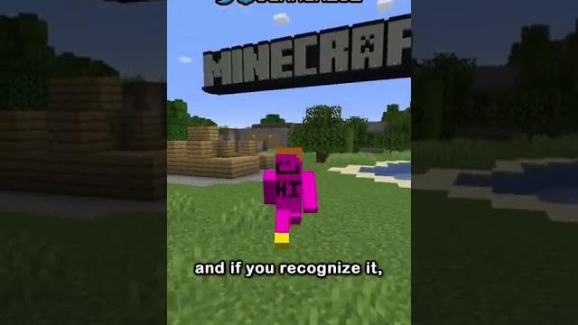The minecraft tutorial world had a secret... The minecraft tutorial world had a secret...