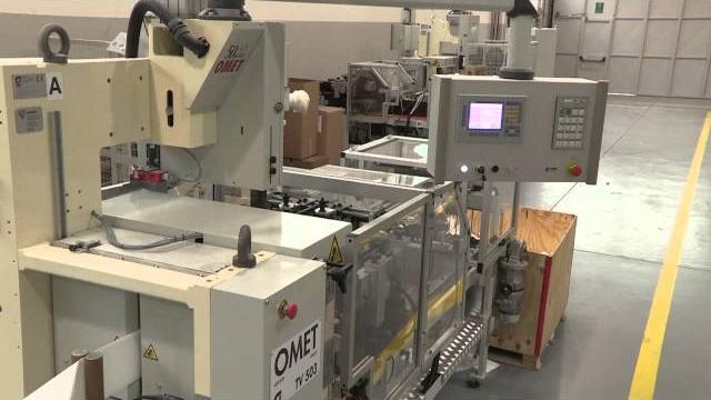 Omet tv 503 line with automatic transfer Omet tv 503 line with automatic transfer