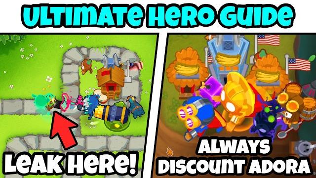 How to properly use every hero in btd6 How to properly use every hero in btd6