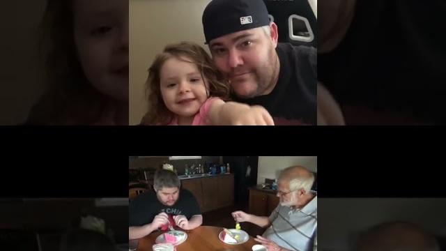 Daughter meets angry grandpa Daughter meets angry grandpa