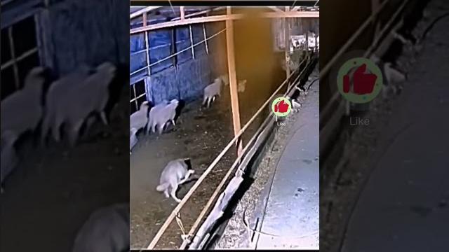 Wolf attack cheep #shorts Wolf attack cheep #shorts
