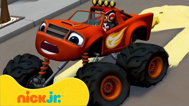 Вспыш и чудо-машинки | у вспыша скользкие шины! | nick jr. cyrillic Вспыш и чудо-машинки | у вспыша скользкие шины! | nick jr. cyrillic