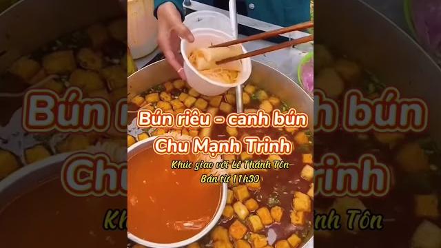 Xe canh bún - bún riêu ngon rẻ ở q1 chỉ 20k Xe canh bún - bún riêu ngon rẻ ở q1 chỉ 20k