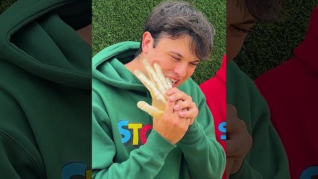 Can you bite off a finger? Can you bite off a finger?