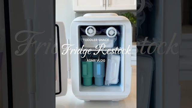 Restocking my toddlers mini fridge #fridgeorganization #restockingasmr #restockasmr Restocking my toddlers mini fridge #fridgeorganization #restockingasmr #restockasmr
