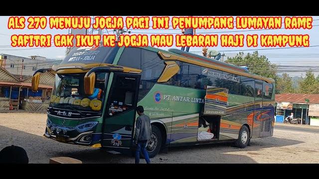 Als 270 menuju jogja pagi ini penumpang alhamdulillah rame# bang safitri lebaran haji dikampung Als 270 menuju jogja pagi ini penumpang alhamdulillah rame# bang safitri lebaran haji dikampung