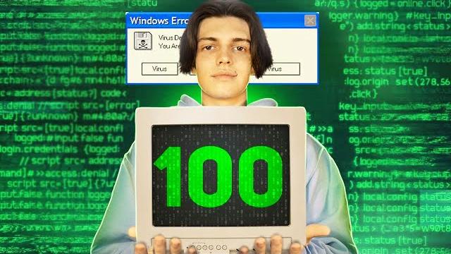 Я скачал 100 вирусов на свой пк (не повторять!) Я скачал 100 вирусов на свой пк (не повторять!)