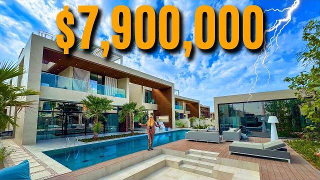 Touring $7,900,000 billionaire's luxury dubai villa! Touring $7,900,000 billionaire's luxury dubai villa!