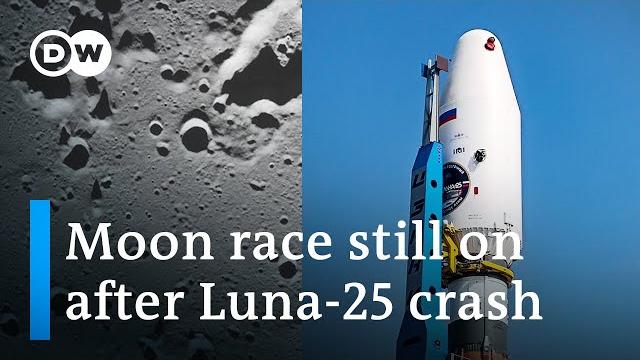 Russia's lunar lander luna-25 crashes into moon | dw news Russia's lunar lander luna-25 crashes into moon | dw news