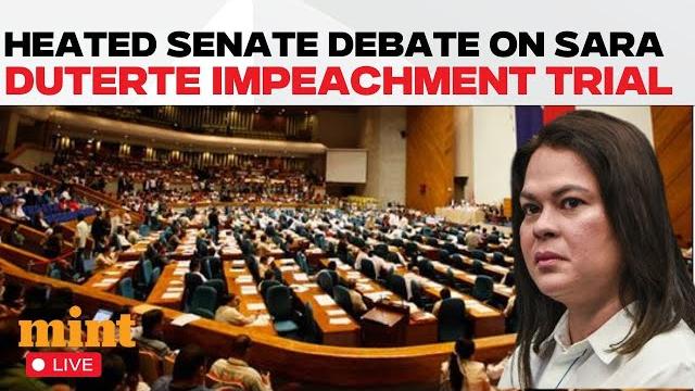 Live | sara duterte impeachment hearing | senators clash over vp duterte case | philippine senate Live | sara duterte impeachment hearing | senators clash over vp duterte case | philippine senate