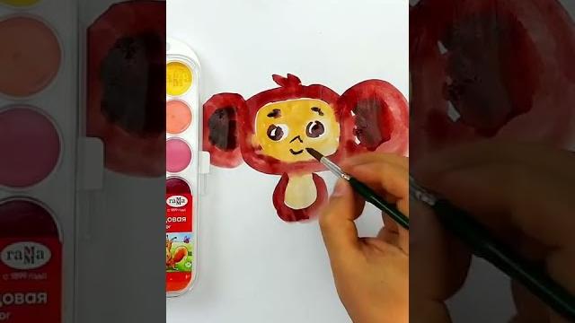 Рисуем чебурашку #рисование #чебурашка Рисуем чебурашку #рисование #чебурашка