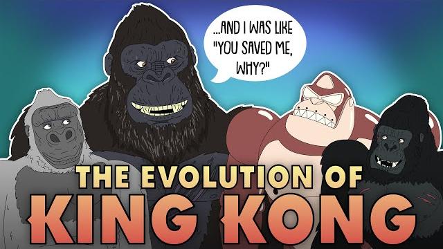 The evolution of king kong (animated) The evolution of king kong (animated)