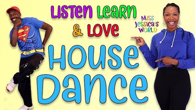 House dance with guest mr. jeremiah| miss jessica's world | dance lesson | listen learn & love House dance with guest mr. jeremiah| miss jessica's world | dance lesson | listen learn & love