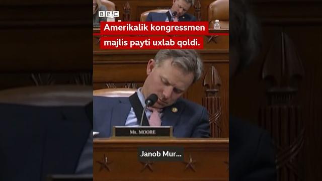 Буниси энди америкада юз берди: конгрессмен мажлис пайти ухлаб қолди – залдаги кулгуни кўринг bbc Буниси энди америкада юз берди: конгрессмен мажлис пайти ухлаб қолди – залдаги кулгуни кўринг bbc