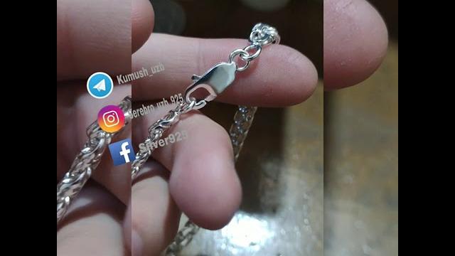 Серебро silver kumush 925 braslet Серебро silver kumush 925 braslet