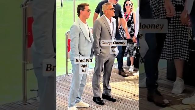 Damn! brad pitt & george clooney are still fabulous#bradpitt #george #hollywood #youtubeshorts Damn! brad pitt & george clooney are still fabulous#bradpitt #george #hollywood #youtubeshorts