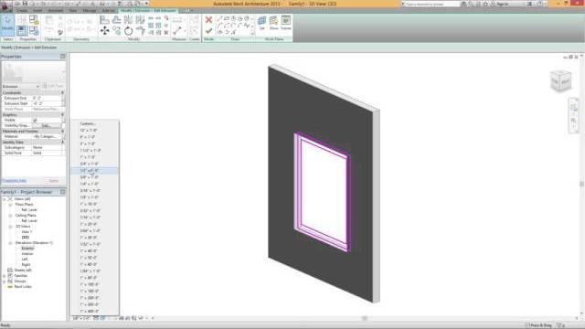 Parametric window family - revit tutorial Parametric window family - revit tutorial