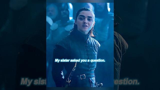 Game of thrones | sansa's trial of littlefinger & arya's execution of petyr baelish ️️ Game of thrones | sansa's trial of littlefinger & arya's execution of petyr baelish ️️