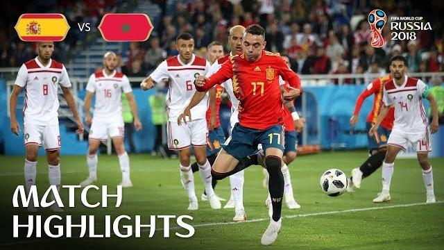 Spain v morocco | 2018 fifa world cup | match highlights Spain v morocco | 2018 fifa world cup | match highlights