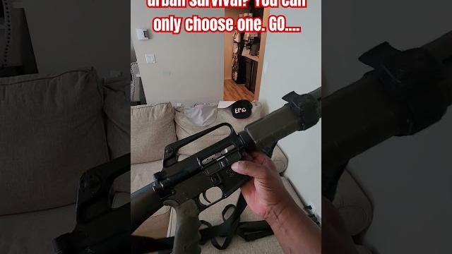 Ar-15 vs. remington 870 for survival?? Ar-15 vs. remington 870 for survival??