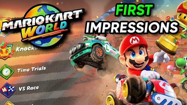 I finally played mario kart world! (first impressions) I finally played mario kart world! (first impressions)