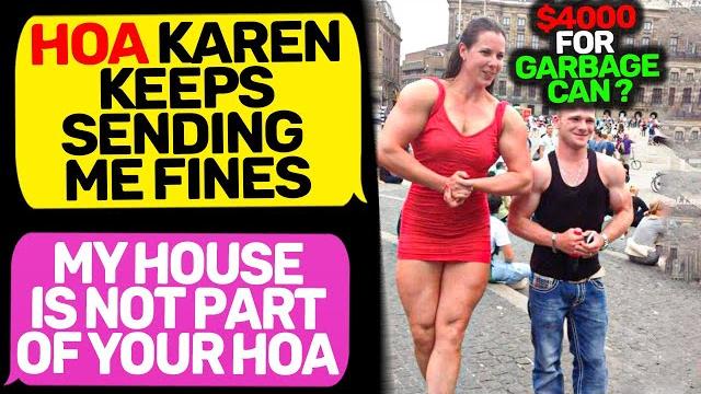 Hoa karenthinks she 's the owner of my land! my house is not part of the hoa r/entitledpeople Hoa karenthinks she 's the owner of my land! my house is not part of the hoa r/entitledpeople