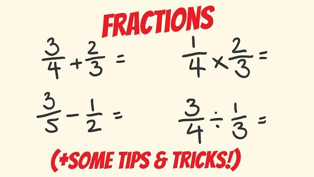 How to calculate any fraction easily! How to calculate any fraction easily!