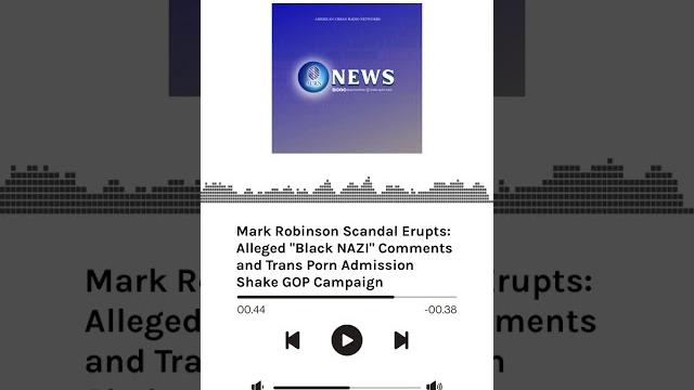 Mark robinson scandal erupts: alleged "black nazi" comments and trans porn admission shake gop... Mark robinson scandal erupts: alleged "black nazi" comments and trans porn admission shake gop...