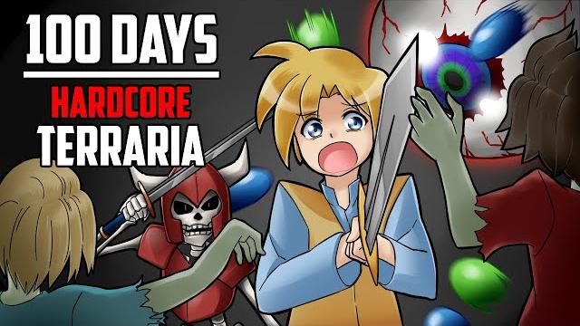 100 days in hardcore terraria | happydays 100 days in hardcore terraria | happydays