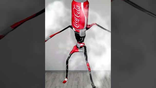 Cola head monster in home #shorts Cola head monster in home #shorts