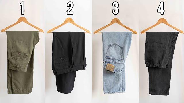 The only 4 pants you actually need The only 4 pants you actually need