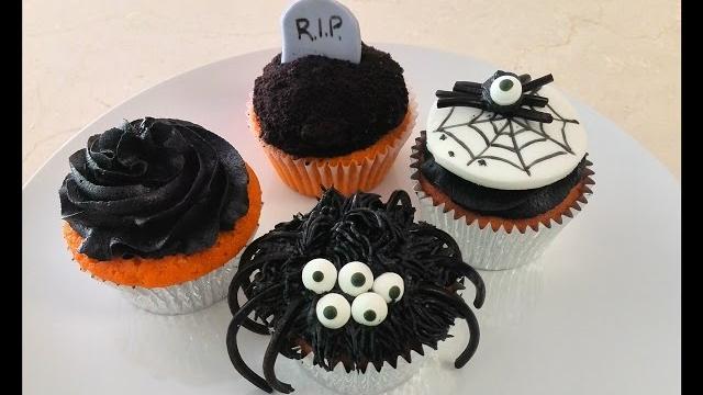 How to decorate halloween cupcakes How to decorate halloween cupcakes