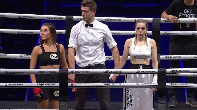 Andrea botez vs wgm dina belenkaya - mogul chessboxing Andrea botez vs wgm dina belenkaya - mogul chessboxing