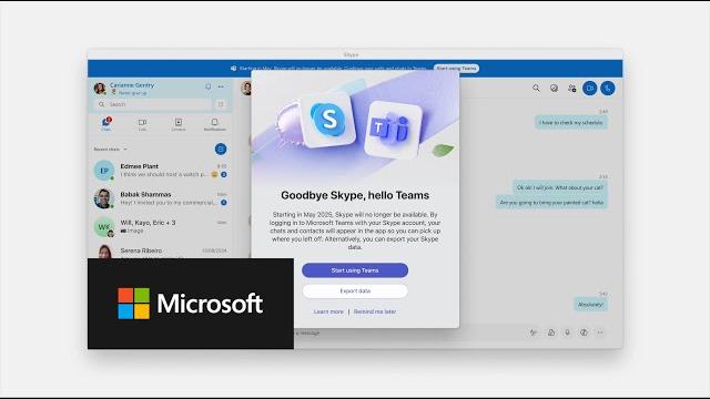 The next chapter: from skype to teams The next chapter: from skype to teams