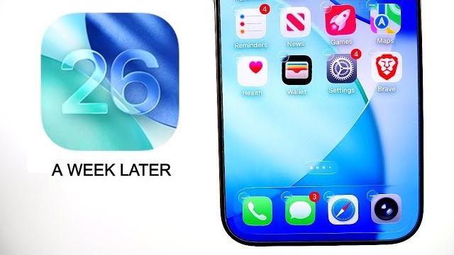 Ios 26 a week later - the good & bad Ios 26 a week later - the good & bad
