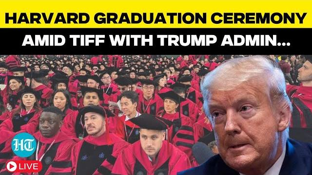 Live | harvard university holds graduation ceremony amid tiff with trump govt over foreign students Live | harvard university holds graduation ceremony amid tiff with trump govt over foreign students