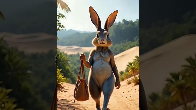 This ai rabbit has break the internet #shorts This ai rabbit has break the internet #shorts