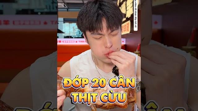 Thử thách đớp 20 cân thịt cừu trong 40 phút Thử thách đớp 20 cân thịt cừu trong 40 phút